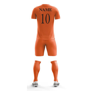 Custom Basketball Uniform For Adults Customized Name Numbers Multi Color Polyester/Nylon Stretchable Football Uniform Suit - Product Image 5
