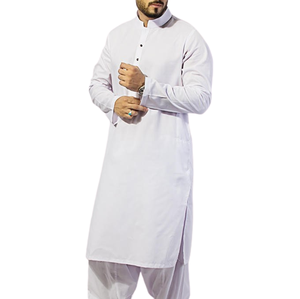 Nouvel ensemble shalwar kameez pakistanais 2026, vêtements islamiques, robe kameez, shalwar kameez pakistanais confortable pour hommes, vente en gros - Product Image 1