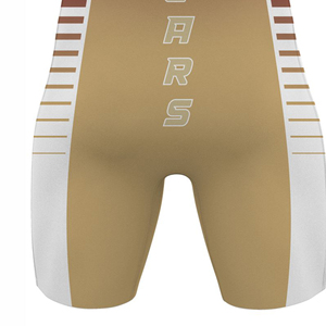 Combinaison de lutte personnalisée pour hommes adultes, extensible dans quatre directions, protection UV UPF 50, évacuation de l'humidité, uniforme d'entraînement et de compétition - Product Image 3