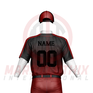 Polyester Material Made Team Wear Baseball Uniform <b>For</b> <b>Sale</b> High Quality Customized Logo Printing Light <b>Weight</b> Baseball Uniform - Product Image 5
