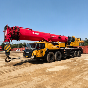 Grue sur camion SANY STC1000C7-1 d'occasion, 100 tonnes, année 2022, moteur Weichai, flèche principale de 73,5 m, pour installation d'équipements électriques - Product Image 1