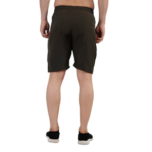 Pantalones Cortos Deportivos Color Oliva para Hombre, Tejido Ligero y Transpirable para Entrenamiento, Gimnasio, Correr y Actividades al Aire Libre - Product Image 3