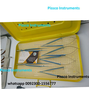Pissco-Conjunto de instrumentos quirúrgicos para hombre y mujer, kit de instrumentos de cirugía Vascular, 10 unidades - Product Image 6