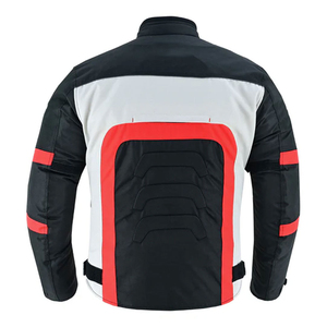 Chaqueta de Motocicleta para Hombre, Manga Larga, PU, Resistente al Viento, Bloques de Color, para Todas las Estaciones, Ropa de Carreras, Alta Calidad, OEM - Product Image 2