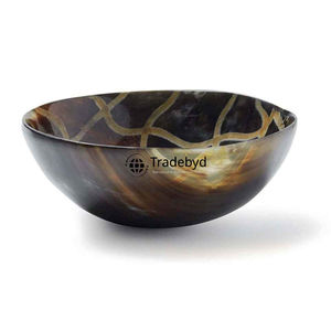 Cuenco Decorativo de Cuerno de Ángel Hecho a Mano de Primera Calidad para Mesa de Centro por Tradebyd - Product Image 3