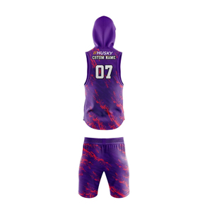 7v7 Custom Breathable <b>Compression</b> Flag Football Uniform for Adult Sleeveless Stitched Print 100% Polyester Quick Dry Elastic - Product Image 3