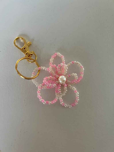 Porte-clés de voiture de luxe fait main MULTI CRAFT avec broderie de perles, style classique, breloque de sac perlée, accessoires écologiques - Product Image 5