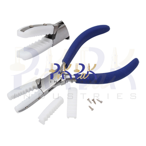 Mâchoire en Nylon Taille 140mm Tube Tenant Pince Ressort Mat Poignées en Mousse pour la Fabrication de Bijoux DIY Artisanat Y Compris Circlip Application - Product Image 1