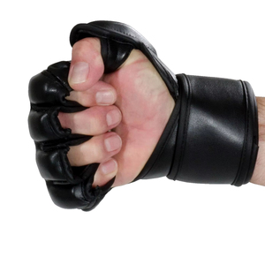 Gants de grappling MMA en cuir sur mesure de haute qualité, best-sellers, avec fermeture, design léger et protection UV - Product Image 4