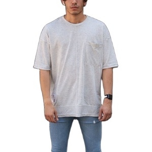 High Quality Oversized Drop Shoulder T-Shirt for Men Custom <b>Blank</b> 100% Cotton Street Wear Heavy Weight with Excellent Printing - Product Image 1