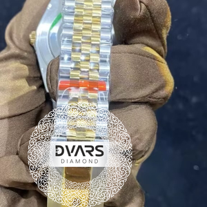 นาฬิกาจักรกลขั้นสูง คริสตัลแซฟไฟร์ เพชรโมอิสซาไนต์สี D ระดับความสะอาด VVS1 ตัวเรือนสแตนเลสสตีล กันน้ำ ระบบอัตโนมัติระดับพรีเมียม - Product Image 2