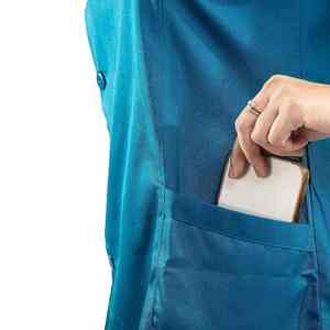 Traje de quirófano ultraligero de secado rápido, tela de evaporación rápida, uniforme médico hospitalario especializado para mujer - Product Image 6