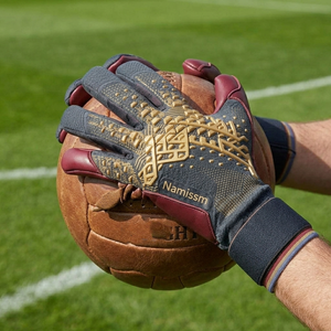 Football Goalkeeper Gloves Custom Latex Grip Gloves for USA Australia Market OEM Supplier - Product Image 4