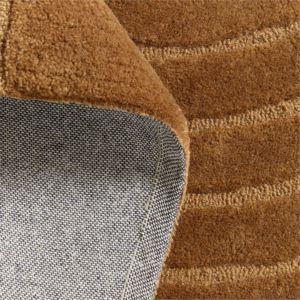 Top Selling High Quality Hand Knotted Blue Rectangle Silk Carpet Modern Floral Pattern Wool Stain Resistant Pet Friendly - Product Image 4