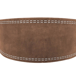 เข็มขัดยกน้ำหนักหนังแบบปรับได้พร้อมหัวเข็มขัดเหล็ก รองรับหลัง สำหรับฟิตเนส ออกกำลังกาย และเพาเวอร์ลิฟติ้ง - Product Image 4