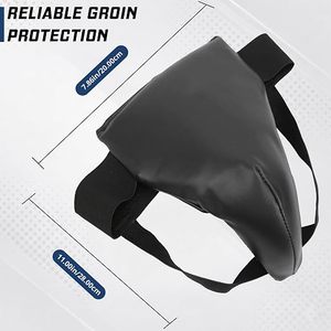 Protège-entrejambe de boxe professionnel pour homme, prix d'usine, en cuir de vachette véritable, écologique, MMA Muay Thai, couleurs personnalisées - Product Image 4