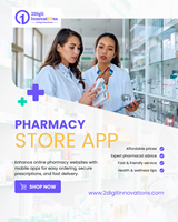 Solutions d'applications mobiles pour entreprises pour les pharmacies et les services de santé, améliorant les sites web numériques de pharmacies en ligne, prise en charge Mac/Linux, stock disponible