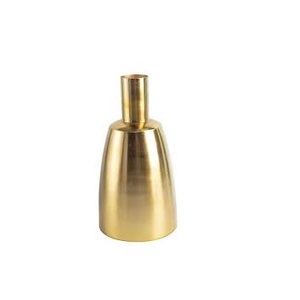 Modern Brushed Stainless Steel Wedding Eco-Friendly Flower <b>Vase</b> Minimalist Silver Decorative <b>Bud</b> Industrial Tabletop Centerpiece - Product Image 3