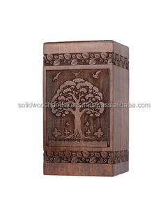 Urnas de Cremación para Adultos, Urnas Funerarias de Madera, Tamaño Personalizado, Artículos Funerarios - Product Image 1