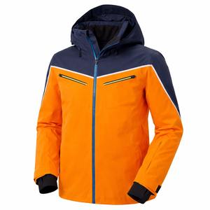 Veste de ski pour homme de haute qualité, chaude, respirante, imprimée, imperméable, coupe-vent, coutures thermosoudées 10 000 mm, avec capuche et fermeture éclair - Product Image 6