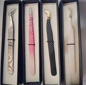 Pinzas para Pestañas con Recubrimiento en Polvo, Proveedor de Pinzas para Pestañas al por Mayor, Proveedores Profesionales de Pinzas para Extensión de Pestañas, Pinzas para Cejas - Product Image 4
