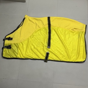 Summer Lightweight Luxury Horse Rug Hybrid Design Fleece Body Mesh Vent <b>Panels</b> Breathability UV Protection Large Tail Flap - Product Image 1
