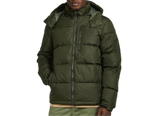 เสื้อแจ็คเก็ตฤดูหนาวผู้ชายคุณภาพสูงขายส่ง แบบใหม่ สไตล์ลำลอง บุผ้าฝ้าย มีฮู้ด กันลม ซิปปิด ผ้าแคนวาส สไตล์ไฮสตรีท - Product Image 3