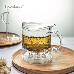 HandyBrew Bottom Dispensing Gravity <b>Tea</b> <b>Infuser</b> 1000ml Tritan Loose Leaf <b>Tea</b> Maker BPA Free OEM ODM Taiwan Manufacturer - Product Image 5