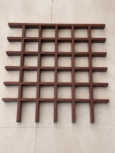 แผ่นฝ้าเพดานโลหะแบบเซลล์เปิด ทนไฟ กันน้ำ ขนาด 2x2 ฟุต สำหรับตกแต่งภายใน - Product Image 4