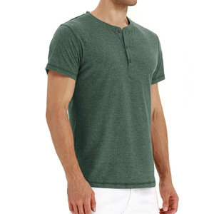 Camiseta de Hombre de Marca de Calidad, 100% Algodón, Cuello Redondo, Corte Regular, Sólida, Informal, Transpirable, Anti-UV, Manga Corta - Product Image 6