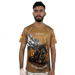 Durable Material Comfortable Sublimation T-<b>Shirt</b> Regular Solid <b>100</b>% <b>Polyester</b> Breathable Lightweight Eco-Friendly men T <b>shirts</b> - Product Image 1