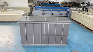 Pressure Vessel <b>Top</b> Quality Grey <b>PVC</b> Plastic Chemical Storage Equipment Grey <b>PVC</b> Storage Tanks Chemicals Water Oil Fuel Viet Nam - Product Image 5