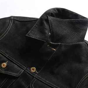 Chaqueta Vaquera Casual para Hombre con Cuello Camisero Personalizado de Solid Traders, Estilo Urbano, Temporada de Invierno, Secado Rápido y Ecológica - Product Image 5