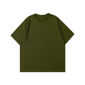 Camiseta Oversize de Algodón Grueso Estilo Vintage con Hombros Caídos, Inspirada en Hip Hop, Venta al por Mayor Personalizada - Product Image 5
