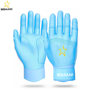 Batting Gloves | Pro Cuff Leather Batting Glove | Baseball & Softball | Optional Web-Tech | Multiple Colors - Product Image 1