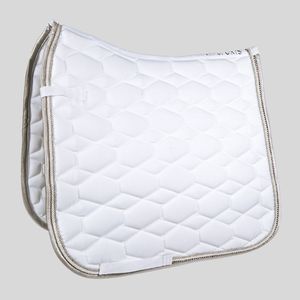 แผ่นรองอานม้าสำหรับเดรสสาจ ขายส่งจากโรงงาน สีพื้น ดีไซน์ทันสมัย ปักโลโก้ตามสั่ง สำหรับฝึกขี่ม้า ขายดี ราคาถูก - Product Image 5