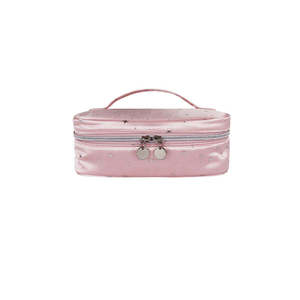 Fashionable <b>String</b> Closure Dreamy Stars Wholesale Sophisticated Dot Pattern Makeup Organizer TPU Multi-Function Cosmetic <b>Bag</b> - Product Image 2