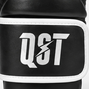 Gants de boxe en cuir PU en gros, épais et rembourrés, pour entraînement professionnel, avec fermeture Velcro réglable, protection des mains - Product Image 3