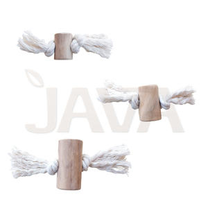 Juguete Masticable para Perros de Madera Dura Ecológico, Diseño de Mariposa CW, Juguete Masticable Sostenible para Mascotas, Talla XS - Product Image 3