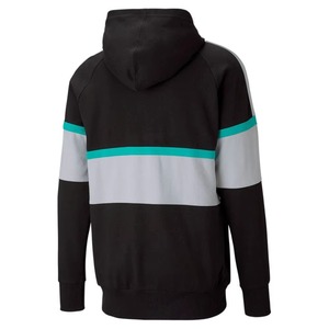 Sweat-shirt à capuche sportif personnalisé en molleton épais de haute qualité 400 g/m² pour homme, en polyester/coton, broderie - Product Image 2