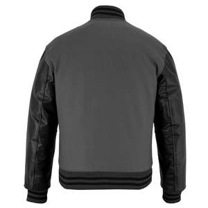 Wholesale Custom latest designs Long Sleeve Winter <b>Jacket</b> <b>Plain</b> Blank <b>Varsity</b> Letterman <b>Jacket</b> for men - Product Image 6