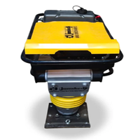 Machine de compactage de sol GX160 Honda utilisée pour le compactage du sol, les travaux de tranchées et les projets de construction routière