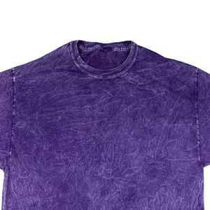 Nouveau T-shirt Homme Oversize Vintage Délavé à l'Acide, Col Montant, Épaules Tombantes, Manches Classiques, 240g, 100% Coton Écologique - Product Image 3