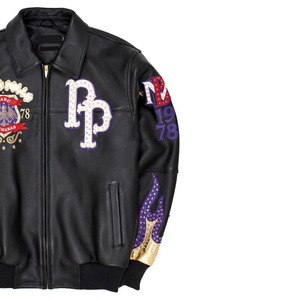 High Quality Genuine Leather Winter Streetwear Stand <b>Jacket</b> | Breathable Quick Dry Unisex Outerwear | Custom Oem/odm Zipper - Product Image 6