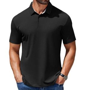 Meilleurs T-shirts décontractés pour hommes à manches courtes, coupe classique, motif uni, en tissu polyester/coton, impression par transfert thermique, respirants - Product Image 6