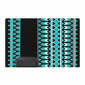 Tapis de selle Western Navajo en laine tissé à la main, couverture personnalisée pour l'équitation, équipement équestre, vente en gros, fabricant de tapis de concours pour ranch - Product Image 2