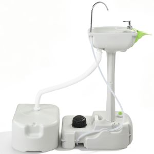 Lavabo Portatile da Esterno con Serbatoio di Recupero da 24L, Prodotto per Bagno Rimovibile - Codice 17634047CHH 7701 562 - Product Image 5