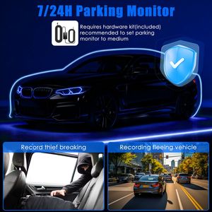 Scheda MMC da 128 GB per Dash Cam Auto a 4 Canali, 1080P Anteriore, 720P Sinistra/Destra, 480P Posteriore, G-Sensor, Monitoraggio Parcheggio, Registrazione in Loop, Visione Notturna - Product Image 5