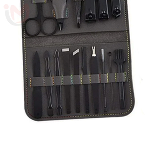 16 Piece Nail Clipper Set Manicure Pedicure Kit Stainless Steel Professional Grooming Beauty Tools - Product Image 3