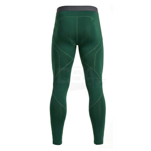 Leggings de compression pour hommes, tissu respirant à séchage rapide, conçus pour la course à pied et la performance sportive - Product Image 2